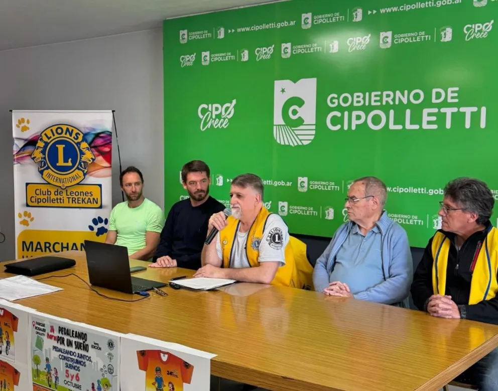 Se realizó la presentación de “Pedaleando por un Sueño 24hs” en apoyo a la Fundación Conin
