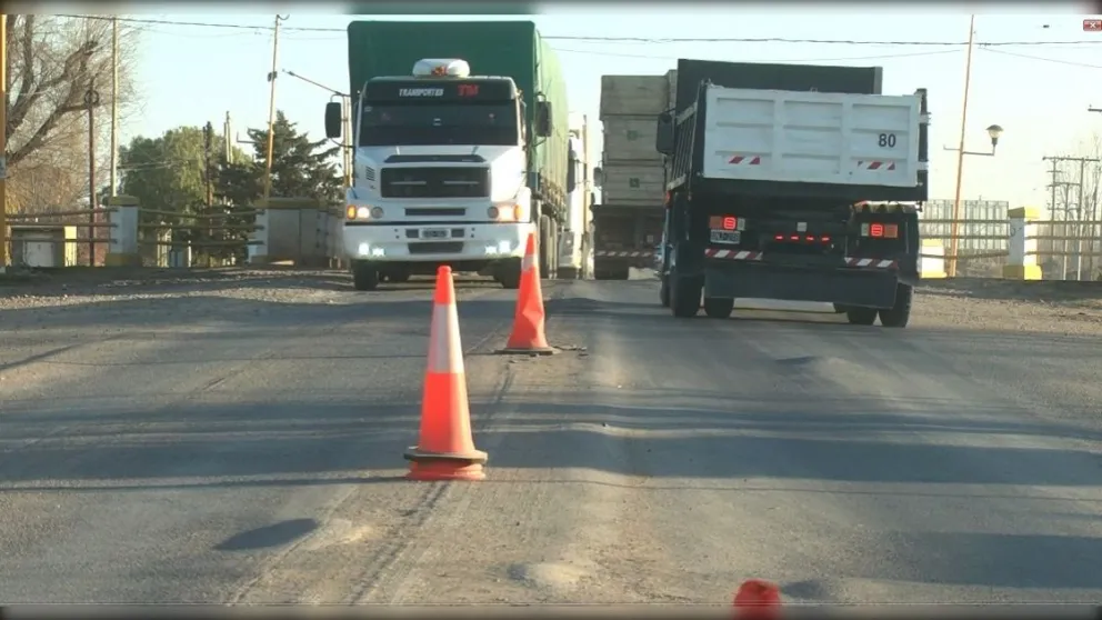 Mal estado de la ruta 151
