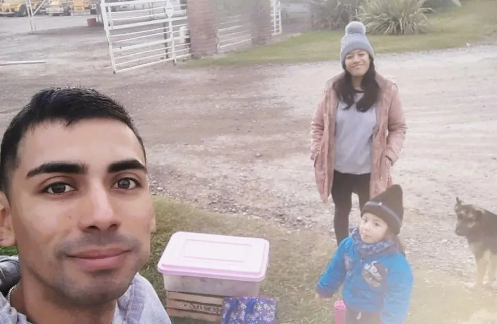 El coraje de Eugenia: una joven madre que sigue adelante tras la trágica pérdida de su pareja