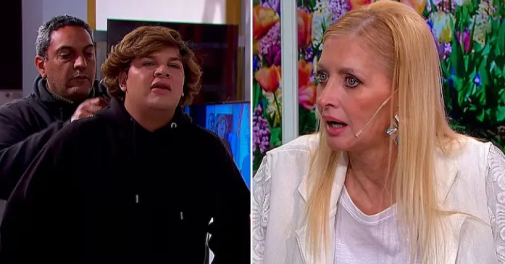 Emma Vich se enojó en el programa de Yuyito González y abandonó la nota