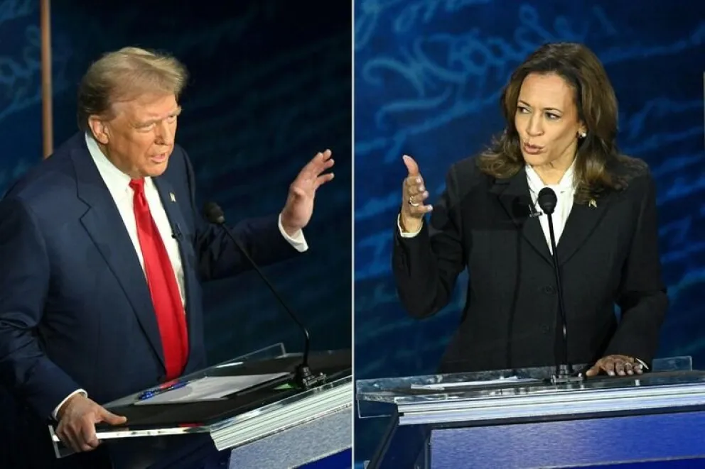 Trump rechaza un próximo debate con Kamala Harris