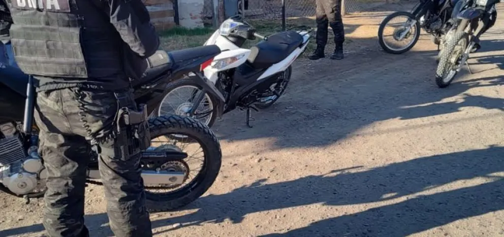 La Policía recuperó una moto con pedido de secuestro que había sido robada