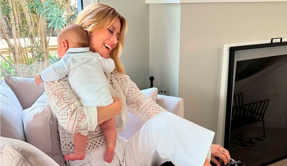 "Su primer acercamiento": la foto de Cruz, el hijo de Nicole Neumann, y un caballo