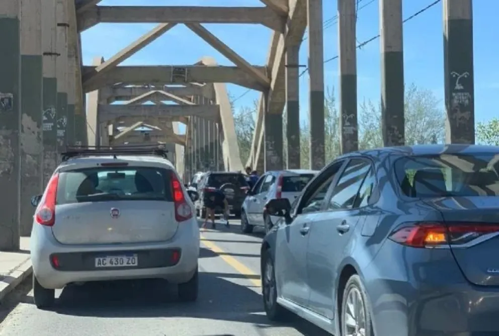 Otro choque en el puente
