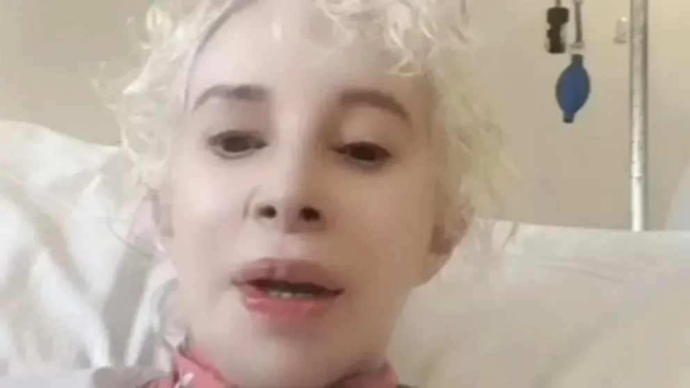 Nacha Guevara debió ser internada y operada