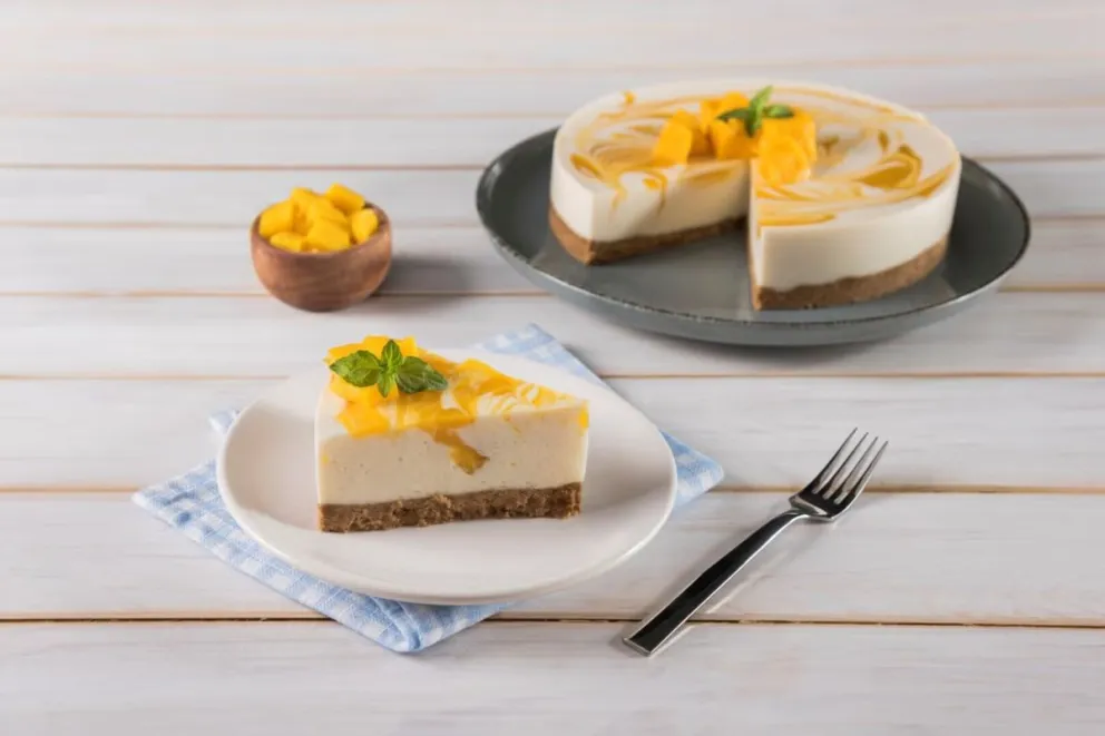 Una delicia: cómo hacer cheesecake de mango en simples pasos