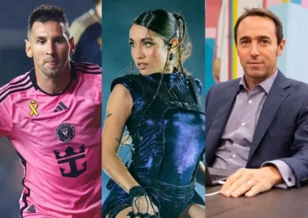Messi, María Becerra y Galperìn, entre los argentinos más influyentes en el mundo 