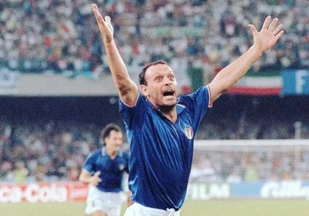 Murió "Toto" Schillaci, el icónico goleador del Mundial Italia 90