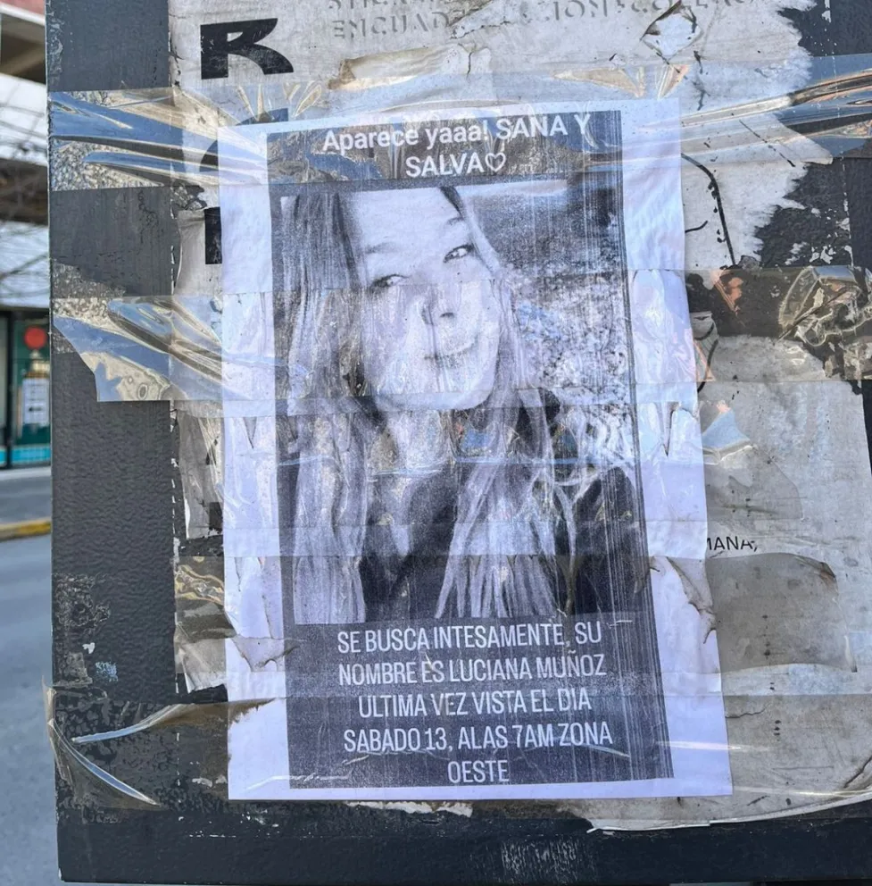 Búsqueda de Luciana Muñoz: finalmente dos nuevos fiscales se sumarán a la investigación
