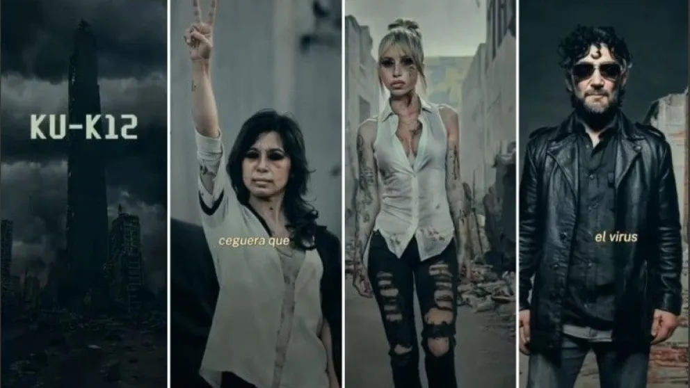 Video: Milei comparó al kirchnerismo con un virus zombie