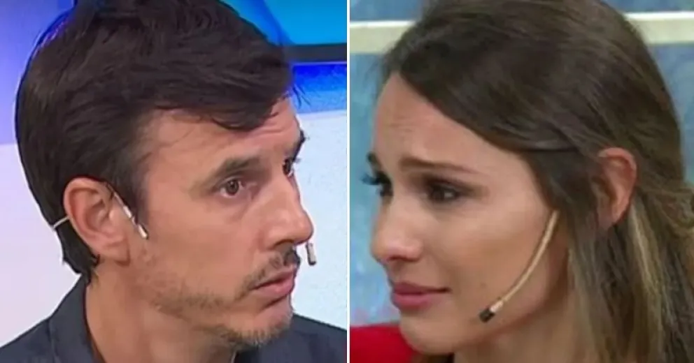 Qué dijo la famosa señalada de ser la tercera en discordia de Roberto García Moritan y Pampita