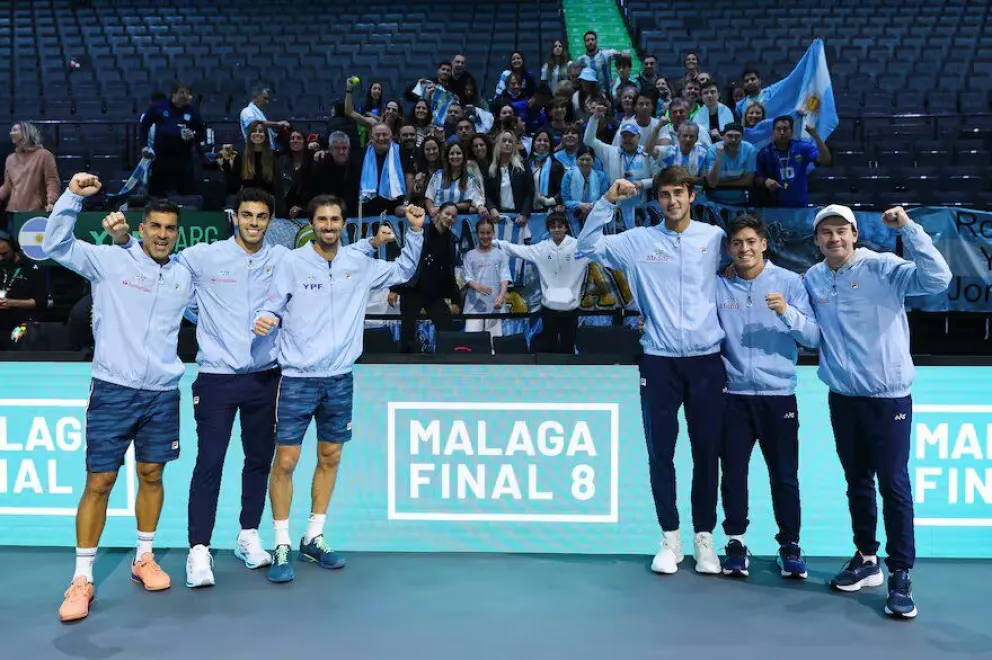 A quién enfrentará Argentina en los cuartos de final de la Copa Davis