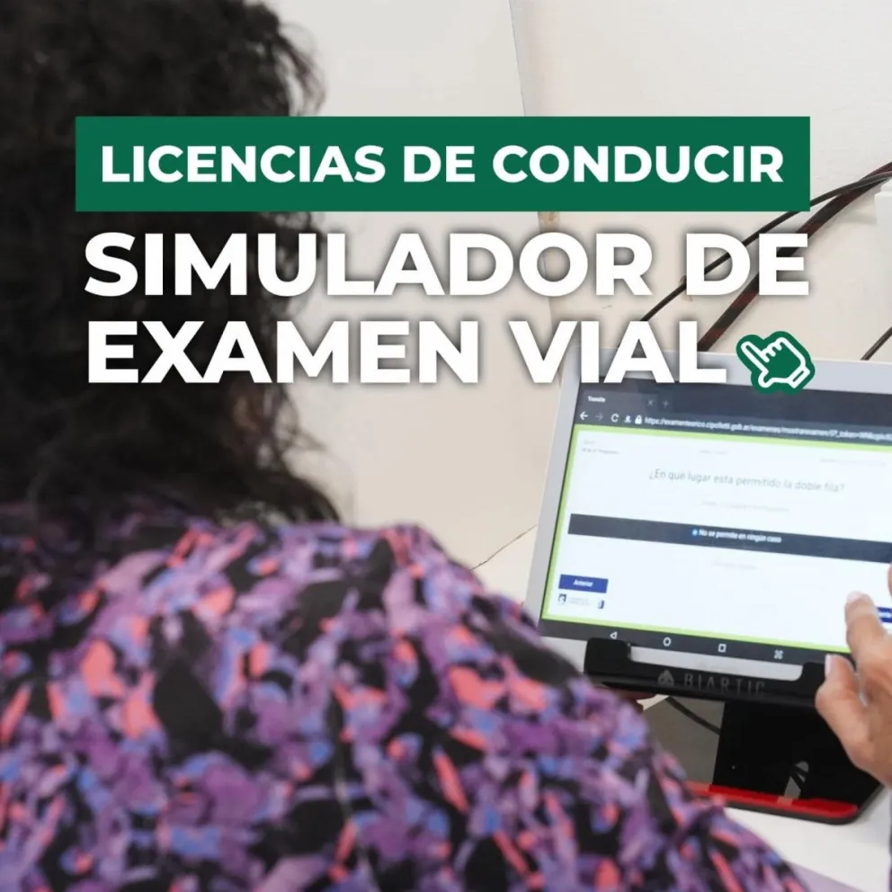   Más de 3.300 vecinos cipoleño ya se prepararon con el simulador de examen teórico de conducir