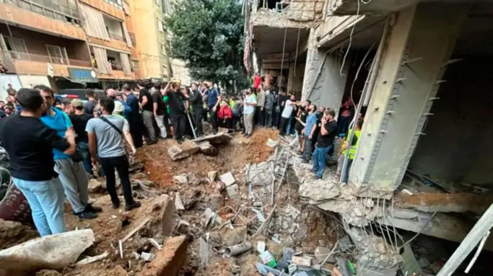 Nueva guerra: Israel atacó la capital del Líbano y mató al jefe de Operaciones de Hezbollah 