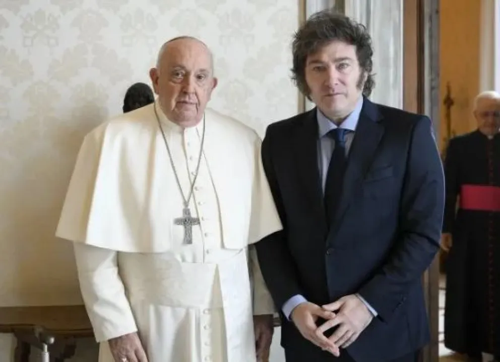 Fuerte crítica del Papa a Milei: "En vez de pagar justicia social, pagó el gas pimienta"