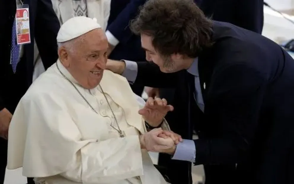 El Gobierno habló sobre los dichos del Papa: "Respetamos su opinión, no la compartimos"