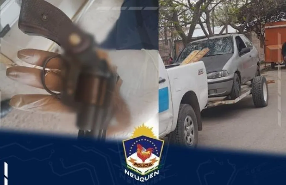 Una disputa familiar terminó con tres detenidos y un arma secuestrada