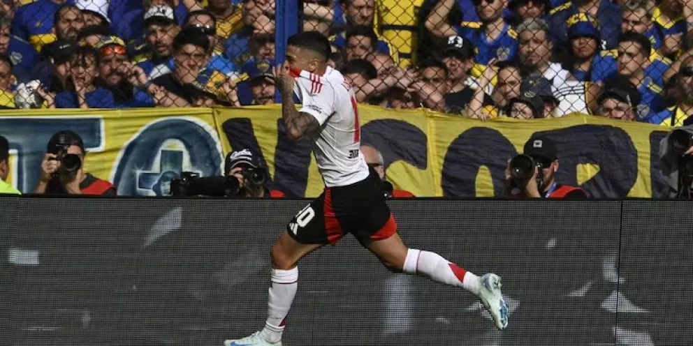 River venció 1-0 a Boca en La Bombonera