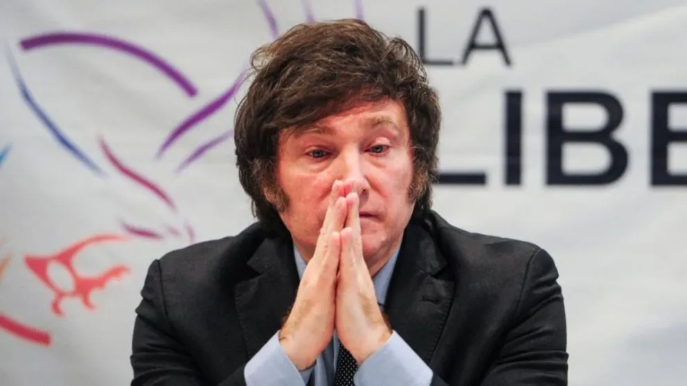 Desplome de Milei: caída del 7% en su imagen positiva