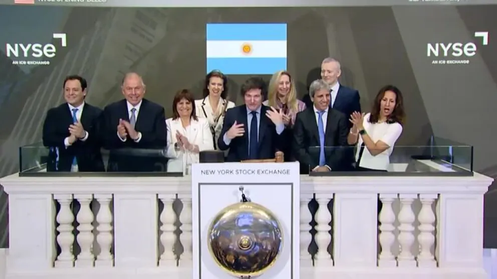 Milei en Wall Street: “Vamos a liberar el cepo cuando la tasa de inflación sea cero”