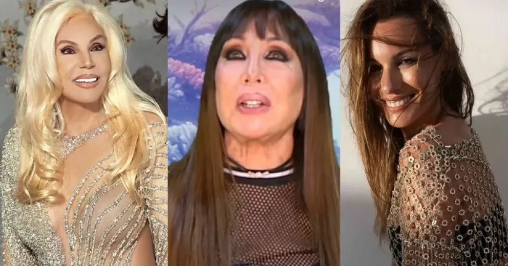 El picante comentario de Moria Casán contra Susana Giménez y Pampita: “Son dos…”