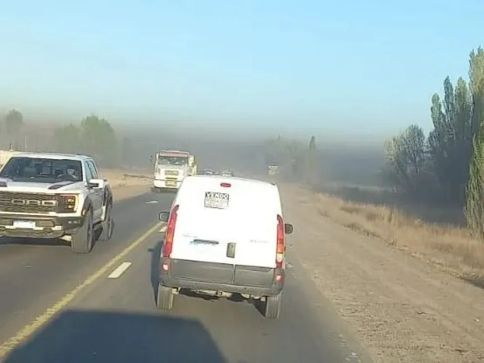 ruta 151 incendio