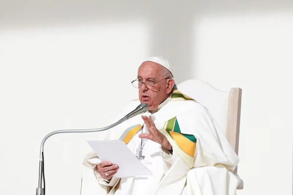 El papa Francisco pidió un alto el fuego inmediato en Líbano y Gaza
