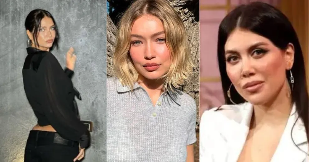 La foto de Zaira Nara con Gigi Hadid que recordó una foto del pasado de Wanda