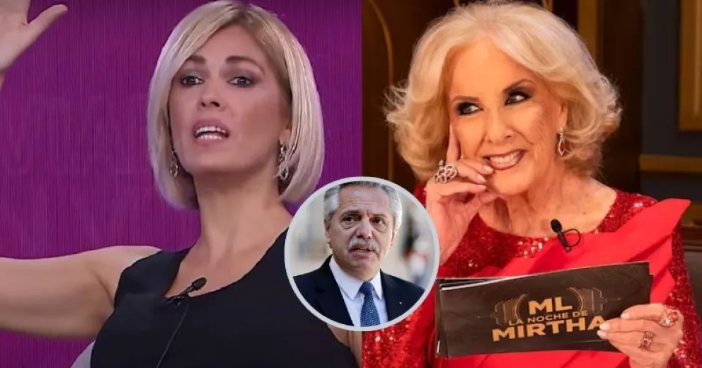 Polémica: la revelación de Mirtha Legrand sobre el romance entre Viviana Canosa y Alberto Fernández 