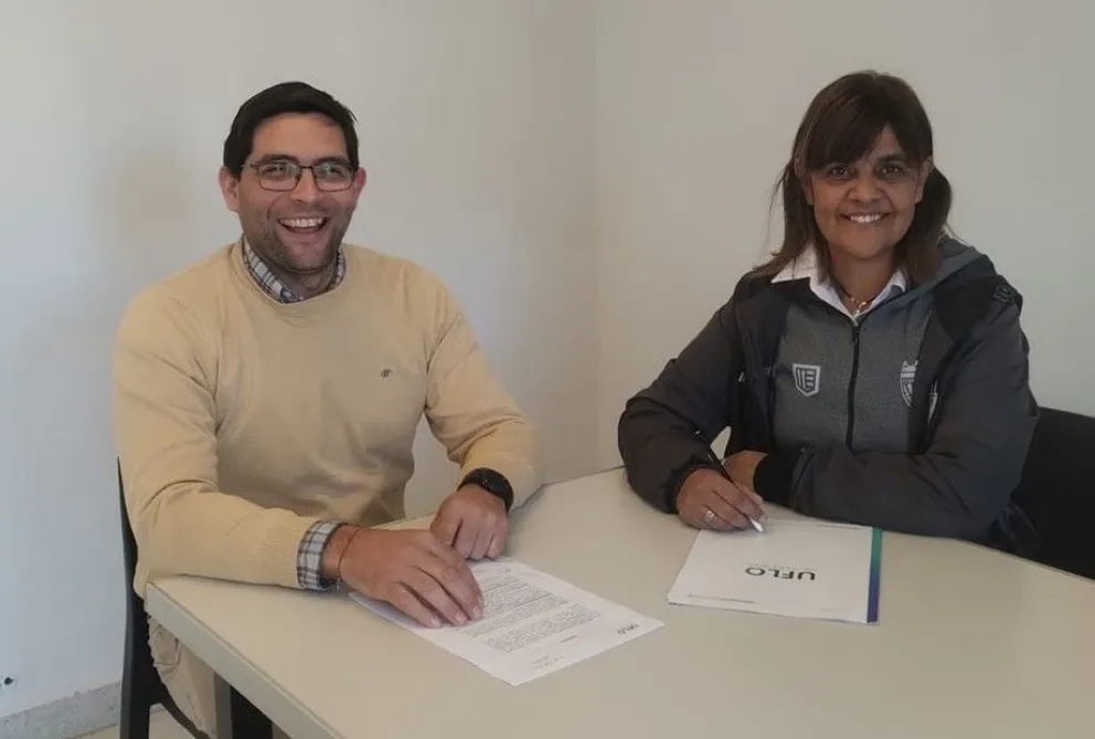 La UFLO y el albinegro firmaron un convenio por pasantías