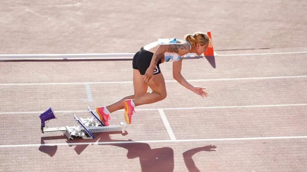 Juego Paralímpicos: la rionegrina Milagros González tuvo su debut en atletismo