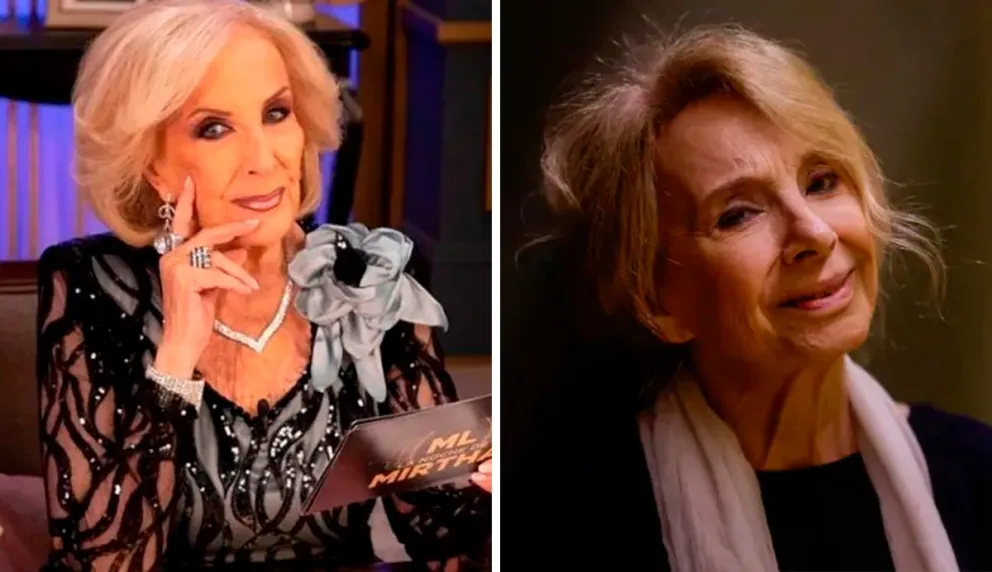 La triste despedida de Mirtha Legrand a Selva Alemán