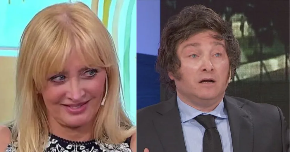 Revelaron cuáles son las fotos que "Yuyito" González le manda a Javier Milei en su intimidad