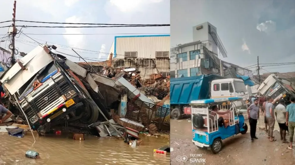 Colapsó un edificio en la India: hay al menos 8 muertos