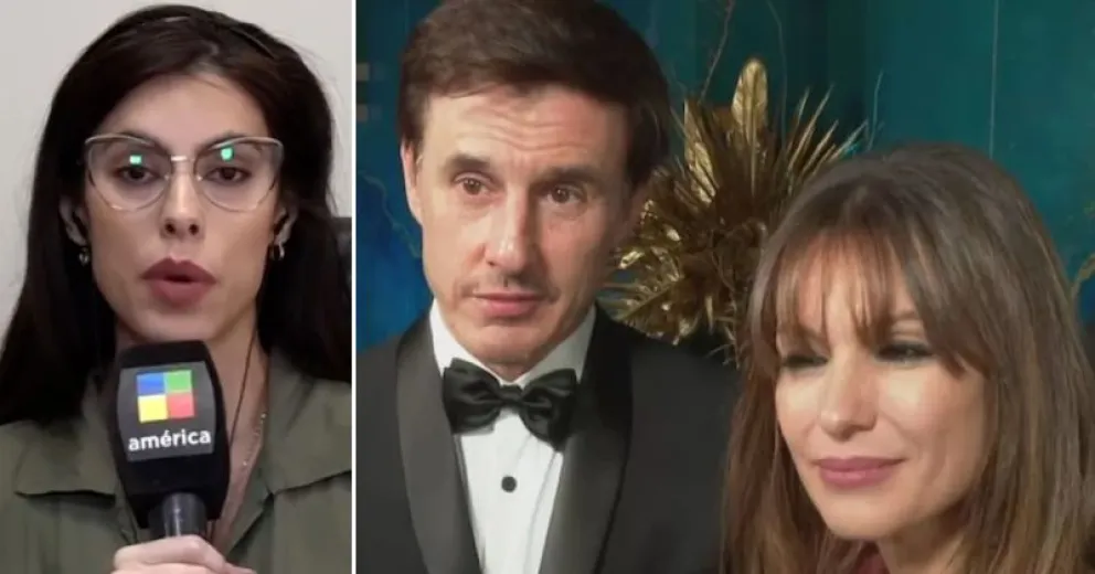 Rebeca Fleitas habló tras ser apuntada como tercera en discordia de Roberto García Moritán y Pampita