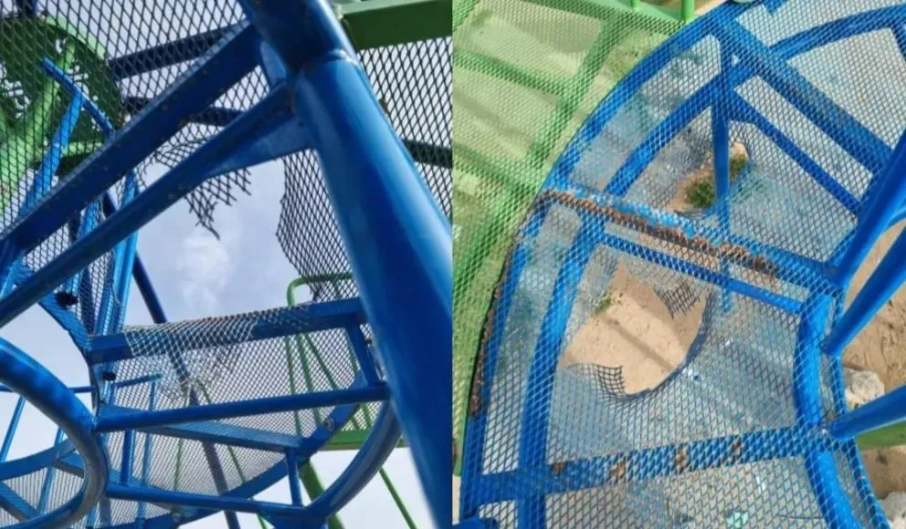 Un niño resultó gravemente herido por un tobogán roto: ¿qué dijo el municipio?