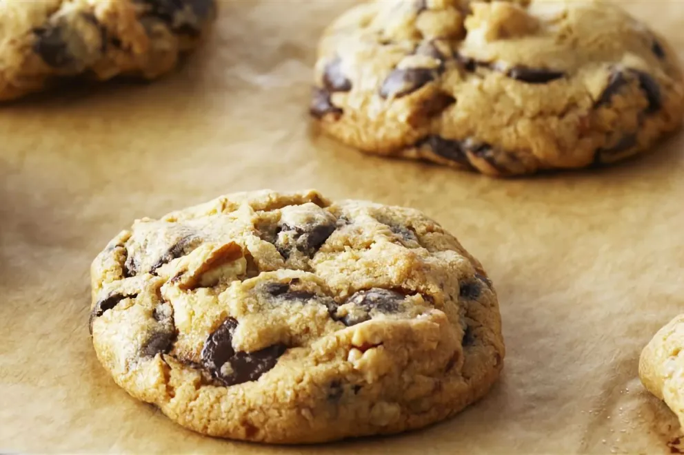Ricas y sin gluten: galletitas con chips de chocolate 