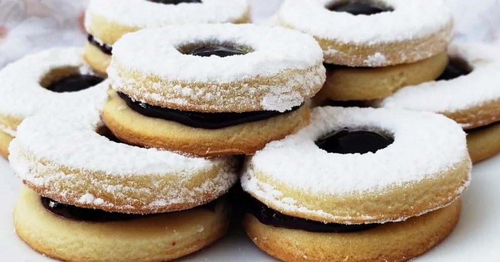 Hacé lunettes: las galletitas rellenas ideales para acompañar los mates