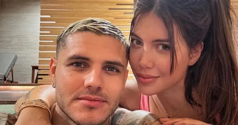 La picante foto que Mauro Icardi publicó con Wanda Nara desde la cama en ropa interior