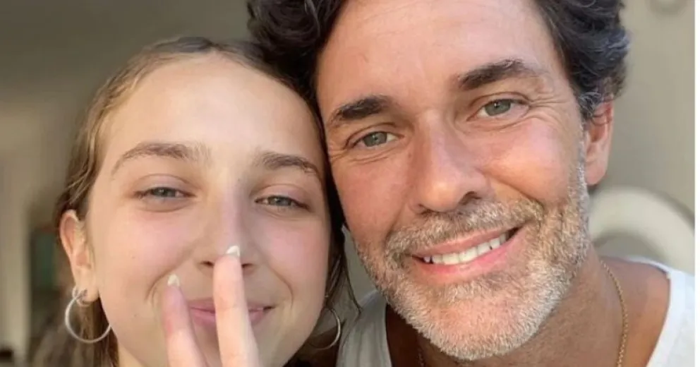 El tierno mensaje de Mariano Martínez a su hija tras cumplir 15 años: "Te amo infinito"