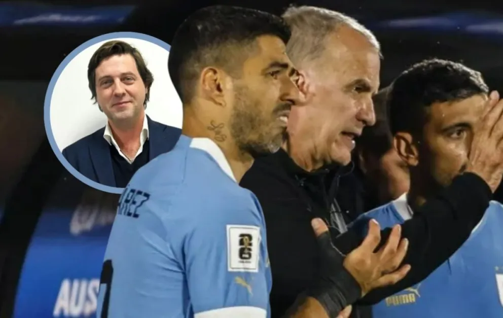 Tensión en el fútbol uruguayo: el presidente de la AUF se pronunció a favor de Suárez en sus críticas a Bielsa