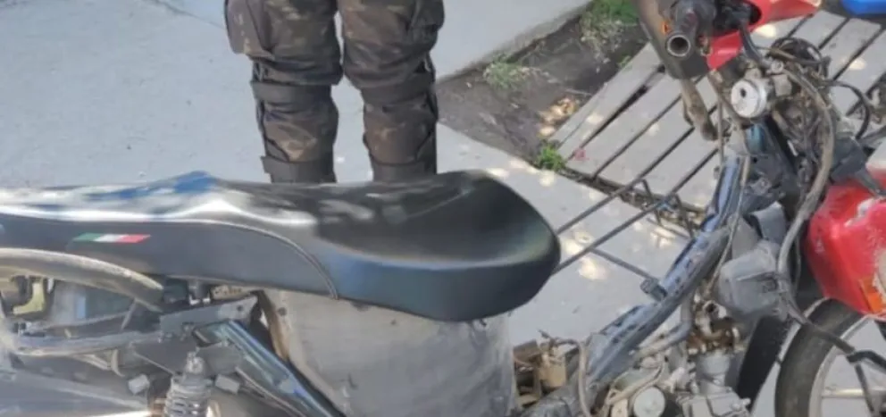 Incautan una moto en Costa Norte por su vinculación a un robo