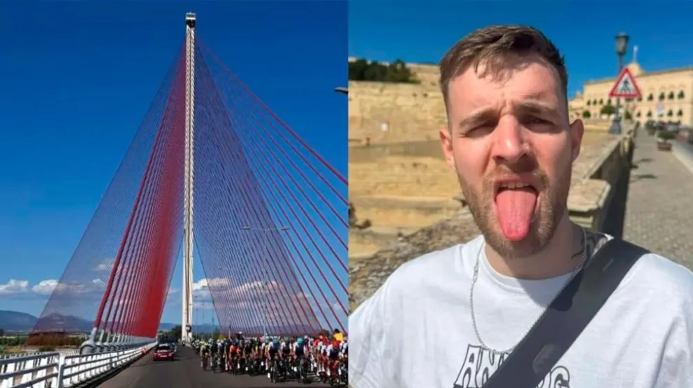 Un influencer murió al caer del puente más alto de España tras tomarse una selfie