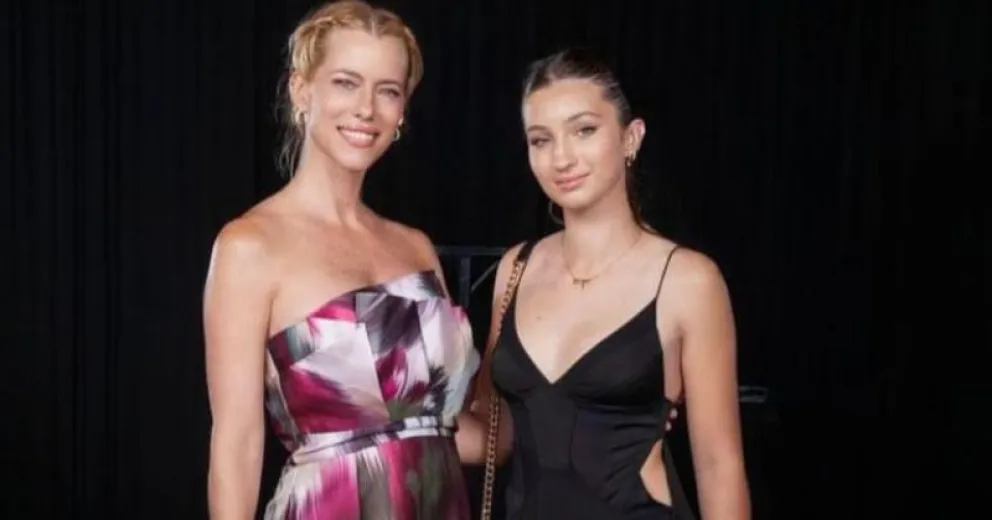 Nicole Neumann le envió un tierno mensaje a Indiana Cubero por su cumpleaños