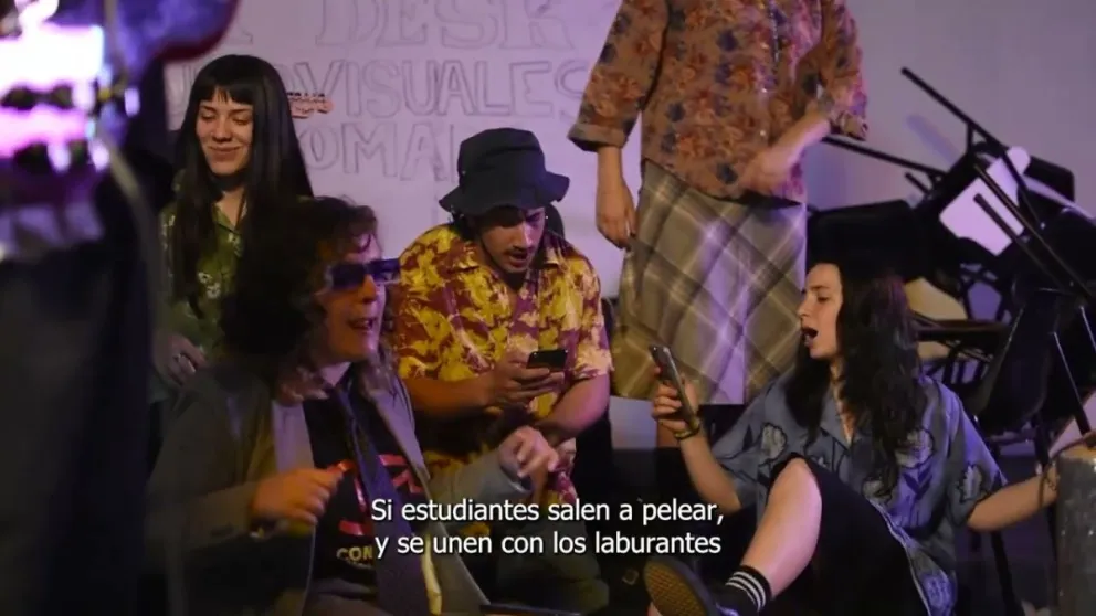 El "Tiny Desk" que hizo una agrupación estudiantil en defensa de la Universidad Pública