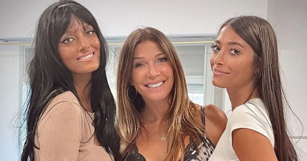 Qué fue lo que Oriana y Tiziana Sabatini le regalaron a Catherine Fulop por el Día de la Madre