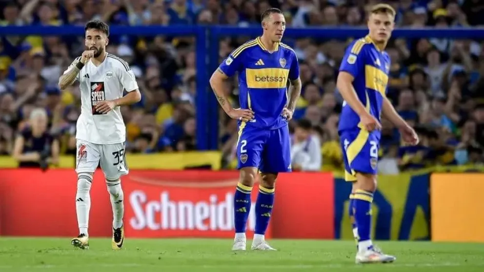 Boca y un empate 1-1 con Deportivo Riestra