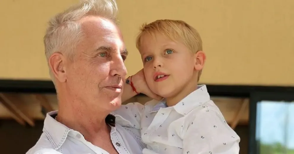 Mirko, el hijo de Marley, celebró sus 7 años con un gran festejo temático de Bob Esponja