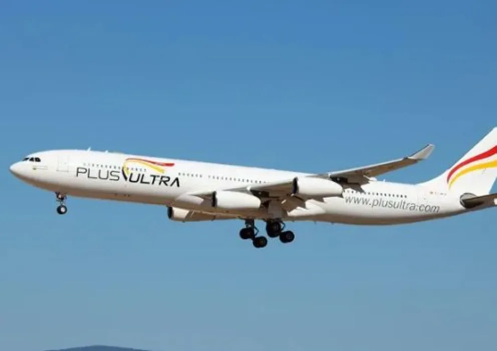 Aterriza en Argentina una nueva aerolínea española: Plus Ultra