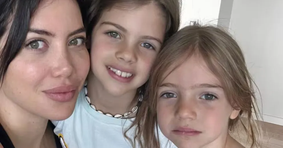 Las fotos de los tenebrosos disfraces de Halloween de las hijas de Wanda Nara 